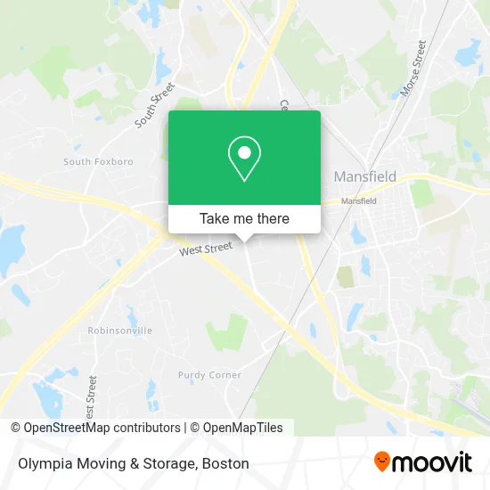 Olympia Moving & Storage map