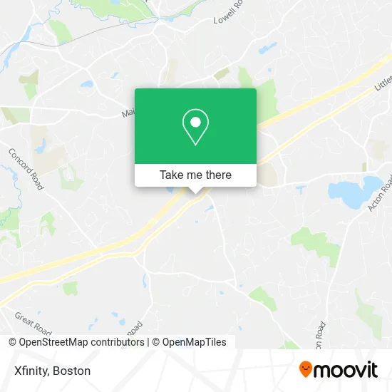 Xfinity map