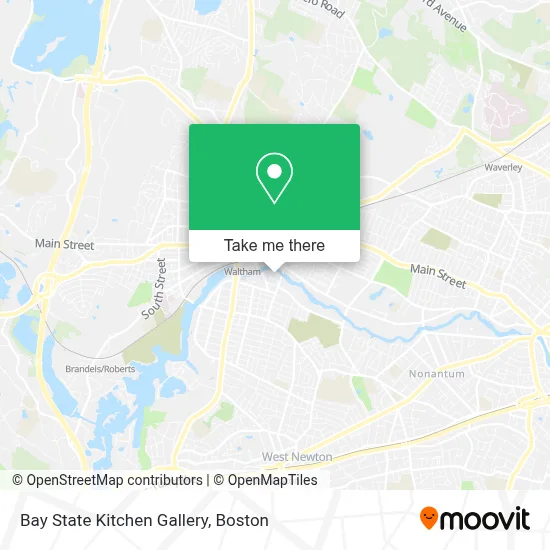Bay State Kitchen Gallery map
