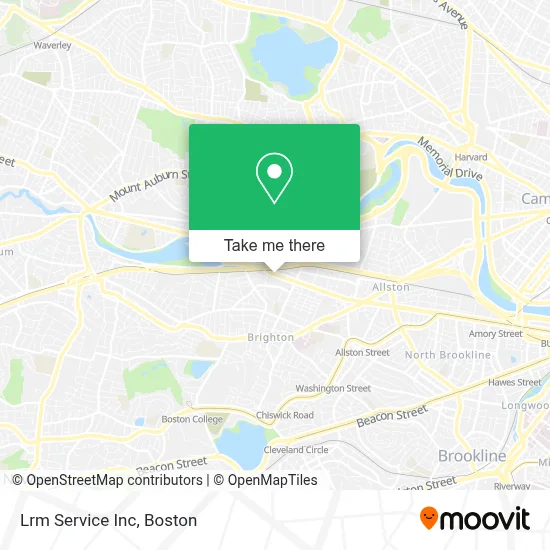 Lrm Service Inc map