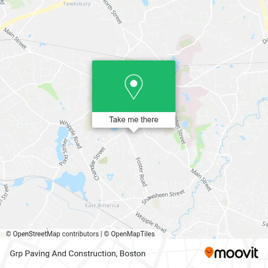 Grp Paving And Construction map