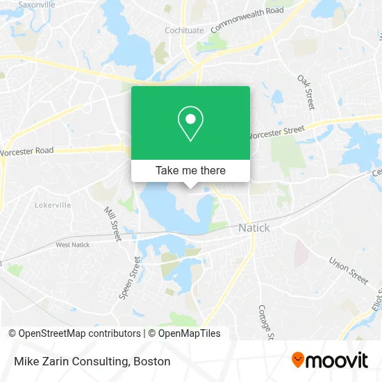 Mike Zarin Consulting map