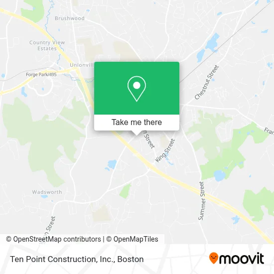 Ten Point Construction, Inc. map