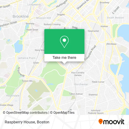 Raspberry House map