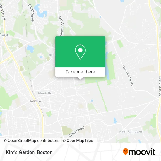 Kim's Garden map