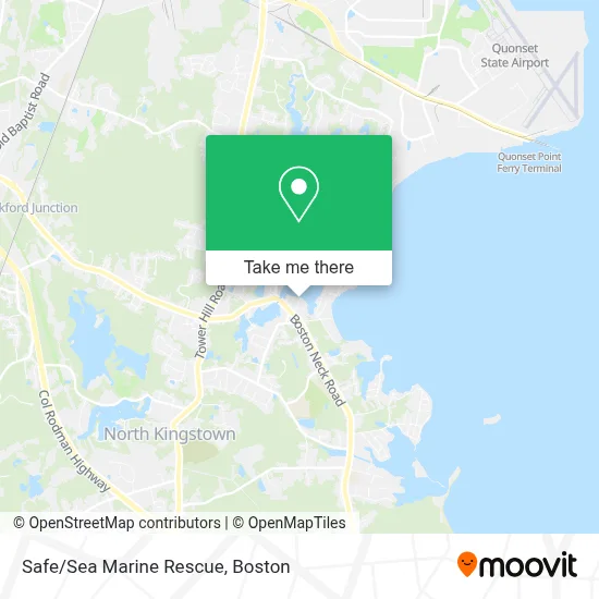 Safe/Sea Marine Rescue map