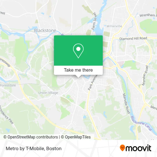Metro by T-Mobile map