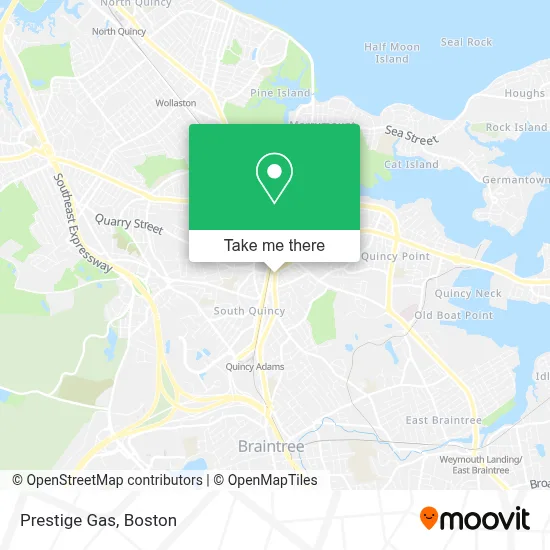 Prestige Gas map