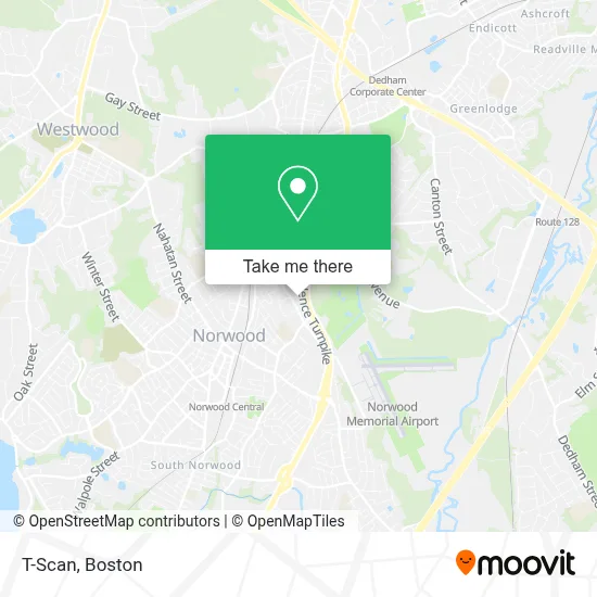 T-Scan map