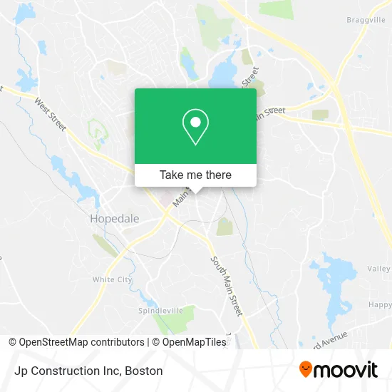 Jp Construction Inc map