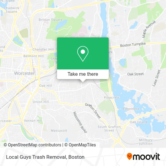 Local Guys Trash Removal map