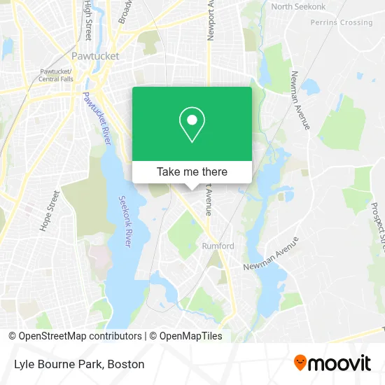 Lyle Bourne Park map