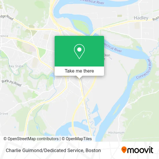 Charlie Guimond / Dedicated Service map