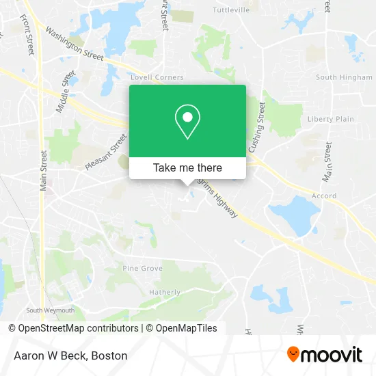 Aaron W Beck map