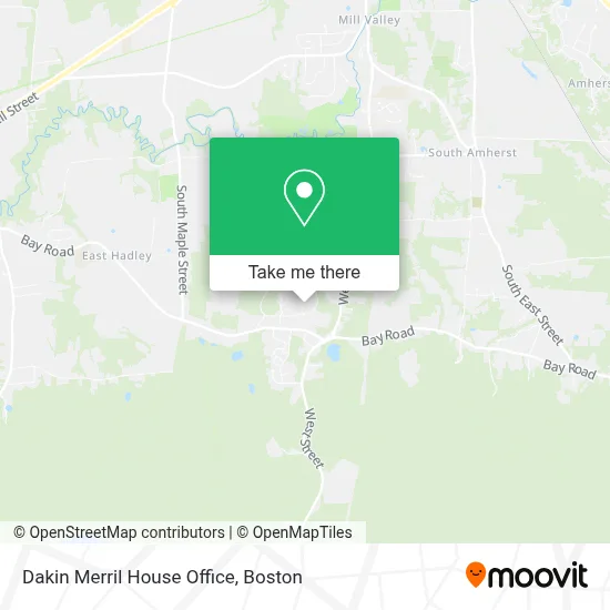 Dakin Merril House Office map