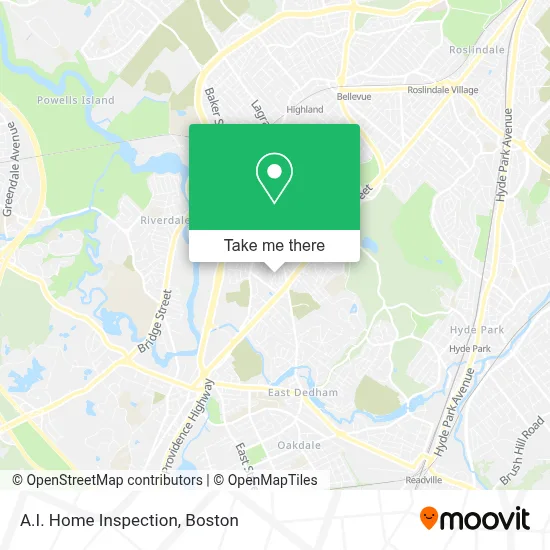 A.I. Home Inspection map