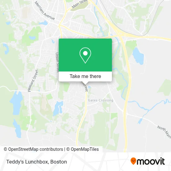 Teddy's Lunchbox map