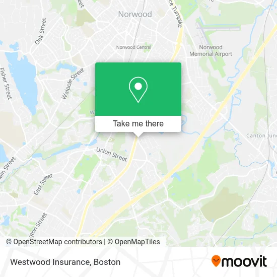 Westwood Insurance map