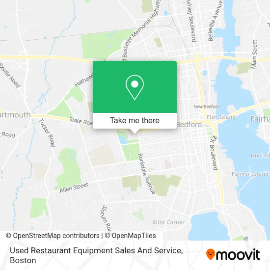 Used Restaurant Equipment Sales And Service map