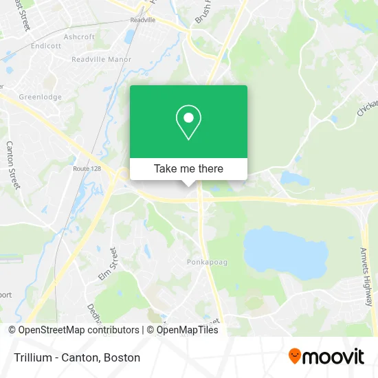 Trillium - Canton map