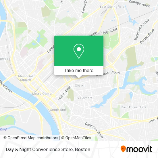 Day & Night Convenience Store map