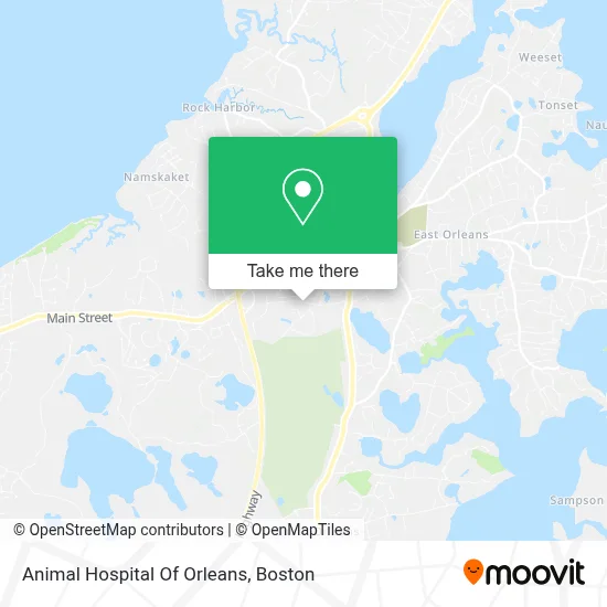 Animal Hospital Of Orleans map