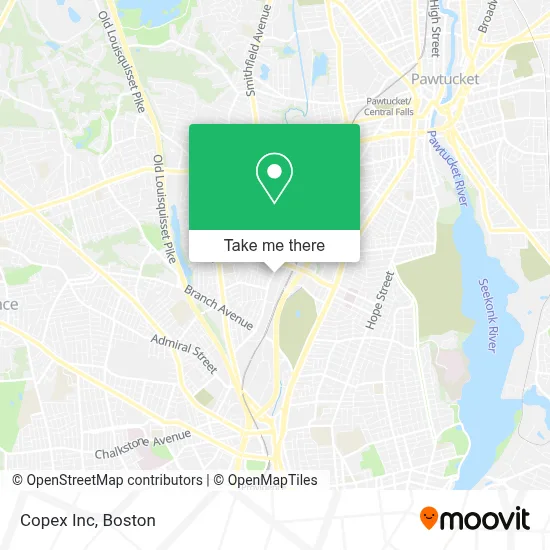 Copex Inc map