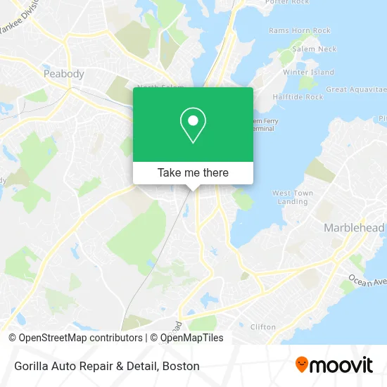 Gorilla Auto Repair & Detail map