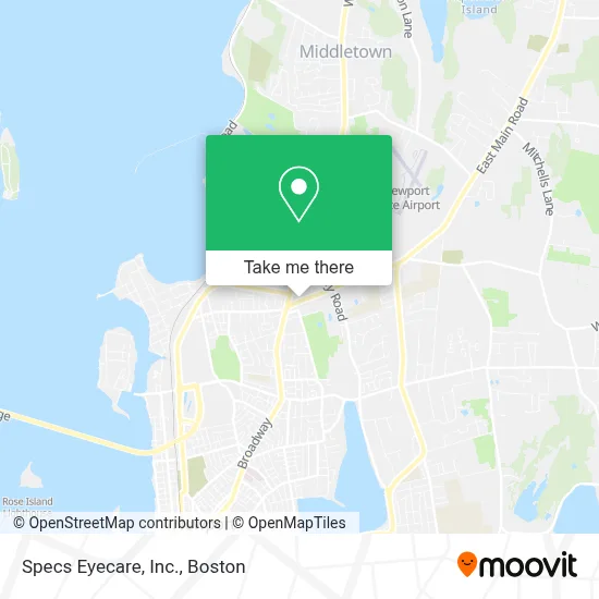 Specs Eyecare, Inc. map