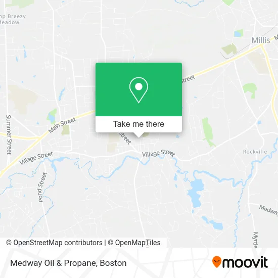 Medway Oil & Propane map