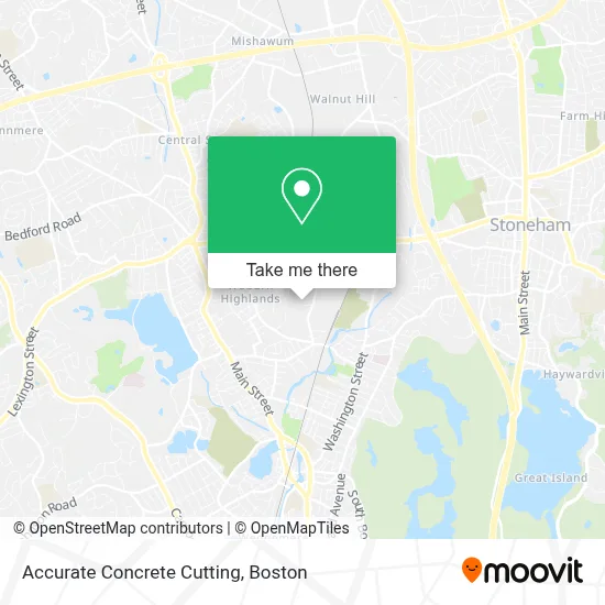 Accurate Concrete Cutting map