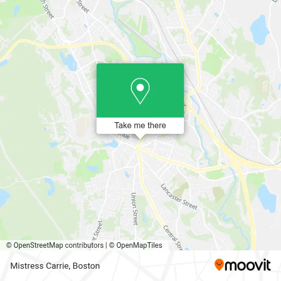 Mistress Carrie map