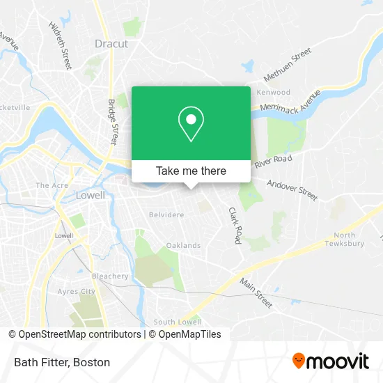 Bath Fitter map