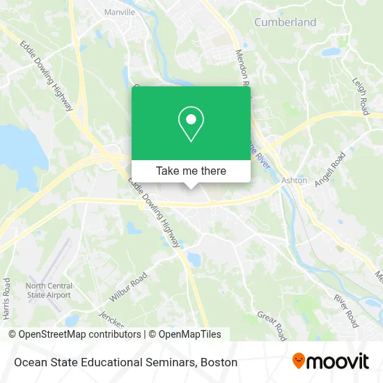 Ocean State Educational Seminars map