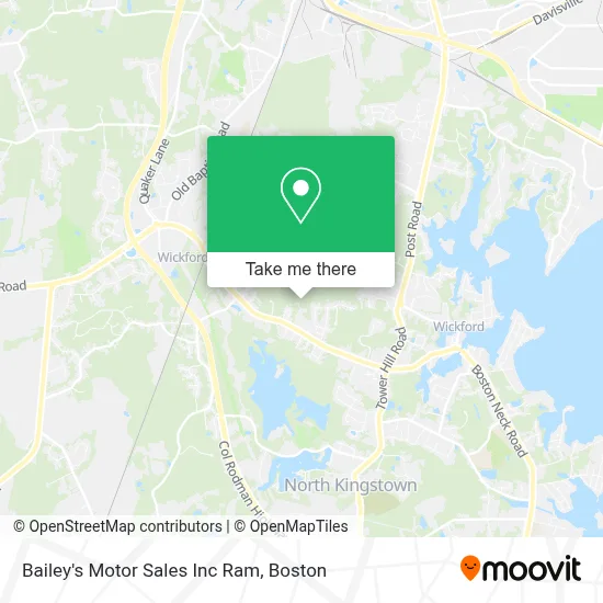 Bailey's Motor Sales Inc Ram map