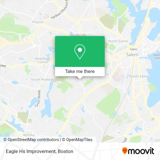 Eagle Hs Improvement map