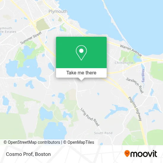 Cosmo Prof map