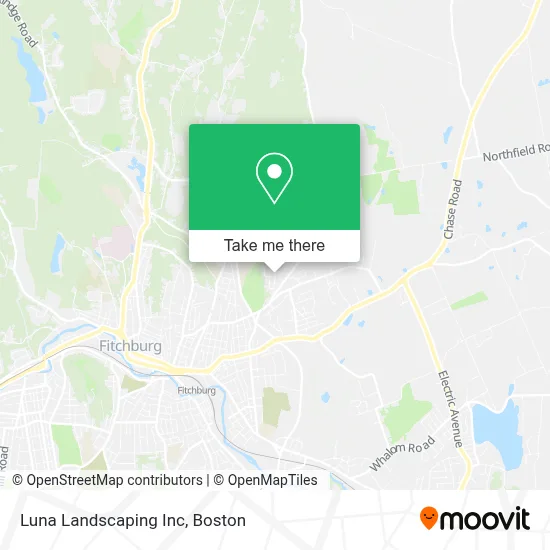 Luna Landscaping Inc map
