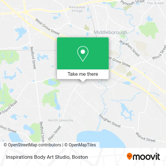Inspirations Body Art Studio map