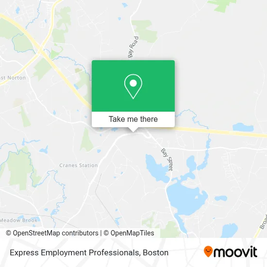 Express Employment Professionals map