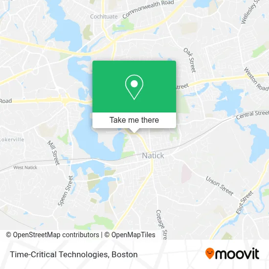 Time-Critical Technologies map