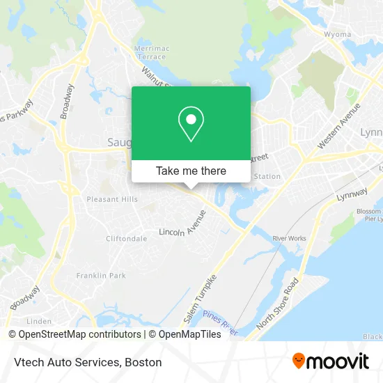 Vtech Auto Services map