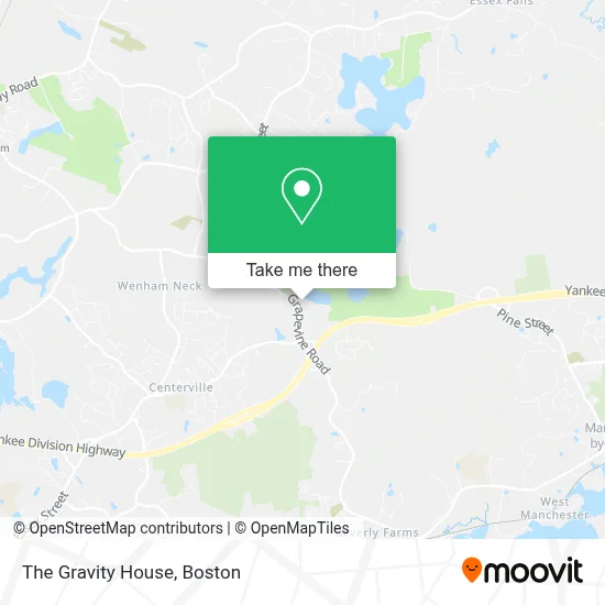 The Gravity House map