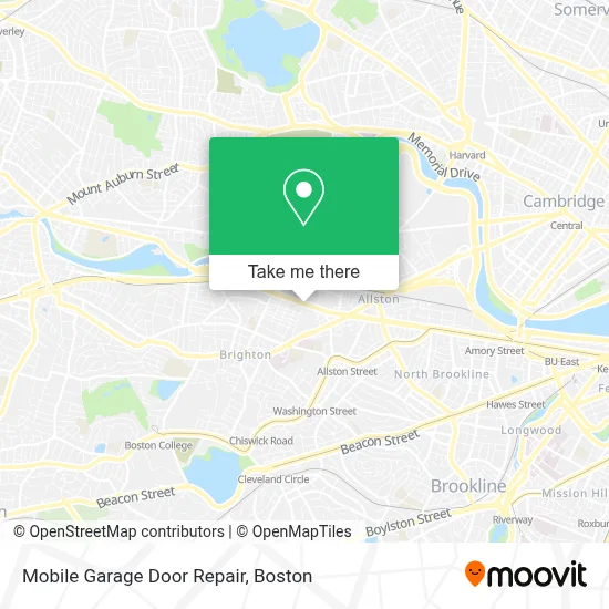 Mobile Garage Door Repair map