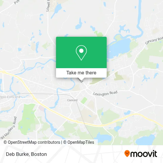 Deb Burke map