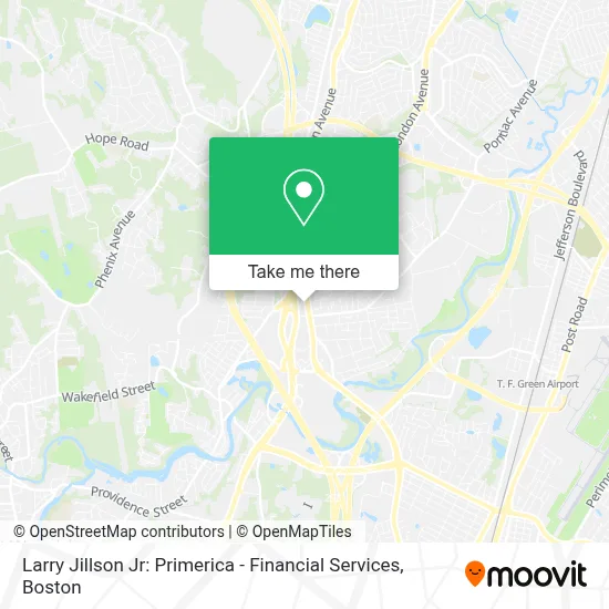 Larry Jillson Jr: Primerica - Financial Services map