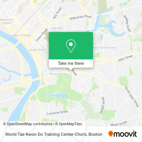World Tae Kwon Do Training Center-Choi's map