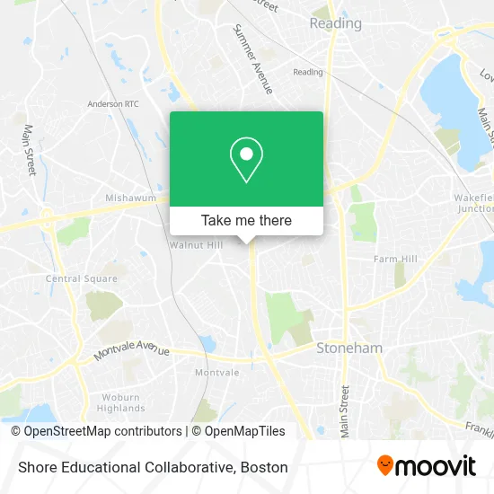 Shore Educational Collaborative map