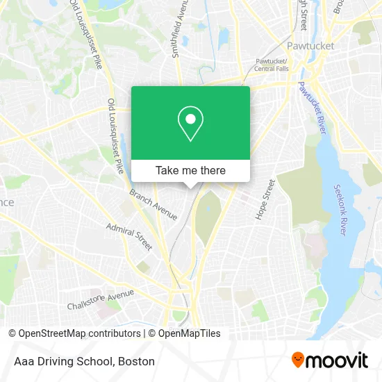 Aaa Driving School map
