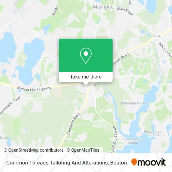 Common Threads Tailoring And Alterations map